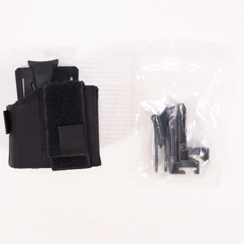 【中古即納】[MIL] FMA WARRIOR ASSAULT SYSTEMSタイプ ユニバーサルピストルホルスター BK(ブラック/黒)(FMA-TB1113-BK)(20150223)