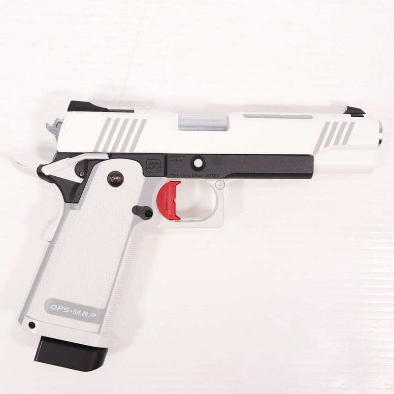 【中古即納】[MIL] 東京マルイ ガスブローバック ハイキャパ ホワイト D.O.R(No.111) (18歳以上専用)(20240524)