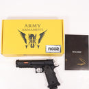 【中古即納】[MIL] ARMY ARMAMENT(アーミーアーマメント) ガスブローバック STI/TTI 2011 コンバットマスター 無刻印 樹脂スライドVer.(R602) (18歳以上専用)(20150223)