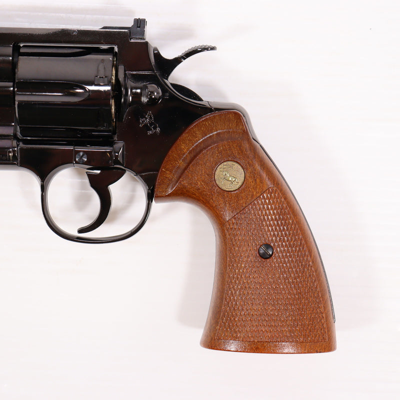 【中古即納】[MIL] タナカワークス ガスリボルバー コルトパイソン.357マグナム 4インチ スチールフィニッシュ ABS (18歳以上専用)(20150223)