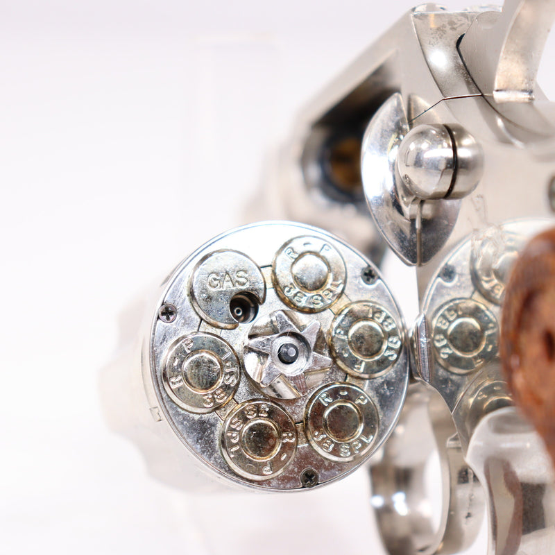 【中古即納】[MIL] タナカワークス ガスリボルバー コルト ディテクティブスペシャル ニッケルフィニッシュ ABS (18歳以上専用)(20150223)