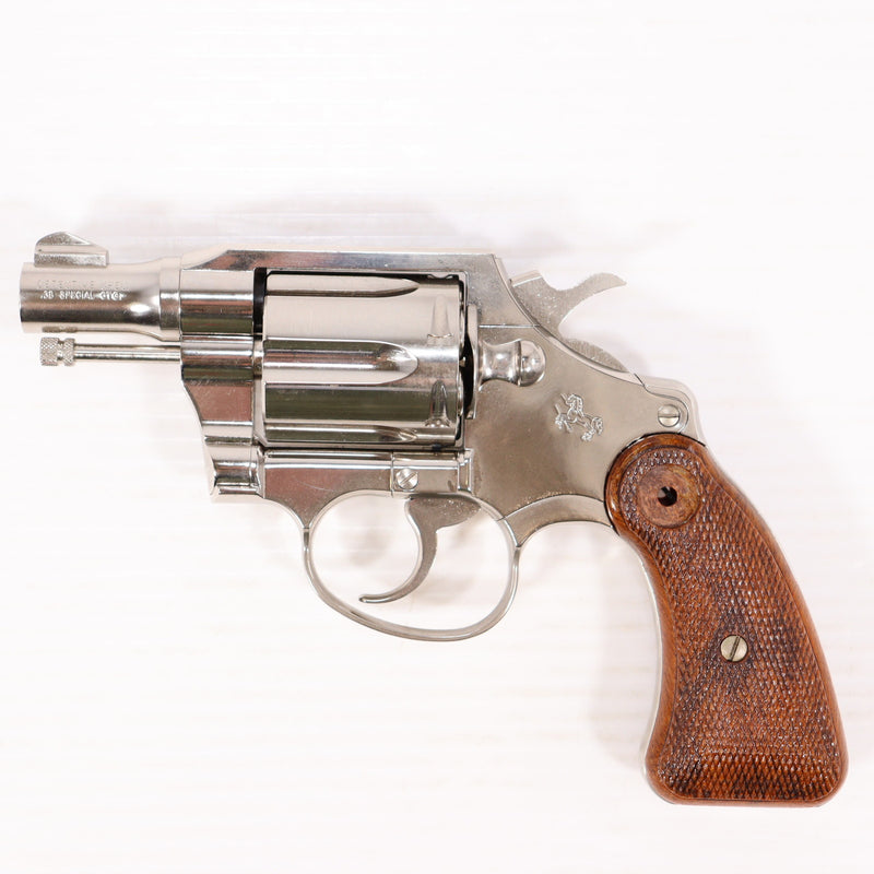 【中古即納】[MIL] タナカワークス ガスリボルバー コルト ディテクティブスペシャル ニッケルフィニッシュ ABS (18歳以上専用)(20150223)
