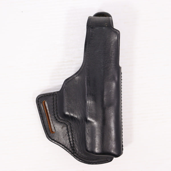 【中古即納】[MIL] イーストA 牛革製 シルエットホルスター サムブレイク クロスタイプ ワルサーP99用 BK(ブラック/黒)(No.255-BK)(20150223)