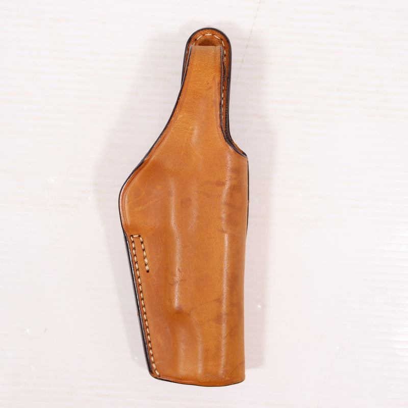 【中古即納】[MIL] イーストA 牛革製 シルエットホルスター サムブレイク クロスタイプ ガバメント/ハイキャパ5.1用 ブラウン(No.227-Br)(20150223)