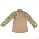 【中古即納】[MIL] BATTLE UNIFORM(バトルユニフォーム) JF G4改 コンバットシャツ サイズ US.S-R 陸自迷彩・ビニロン混紡生地(20150223)