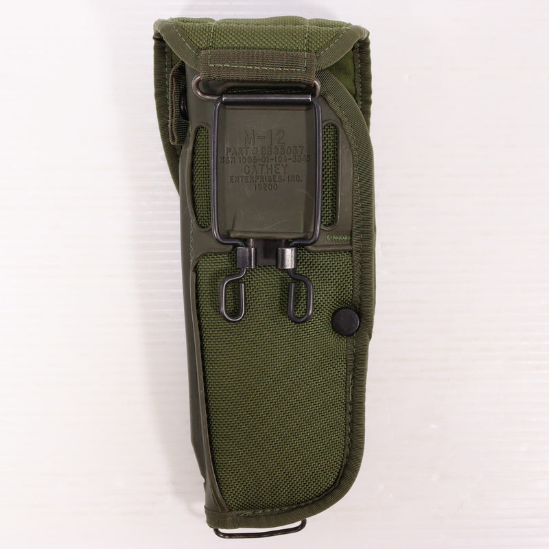 【中古即納】[MIL] ENTERPRISES(エンタープライズ) US ARMY M-12 ピストルホルスター OD(オリーブドラブ)(20150223)