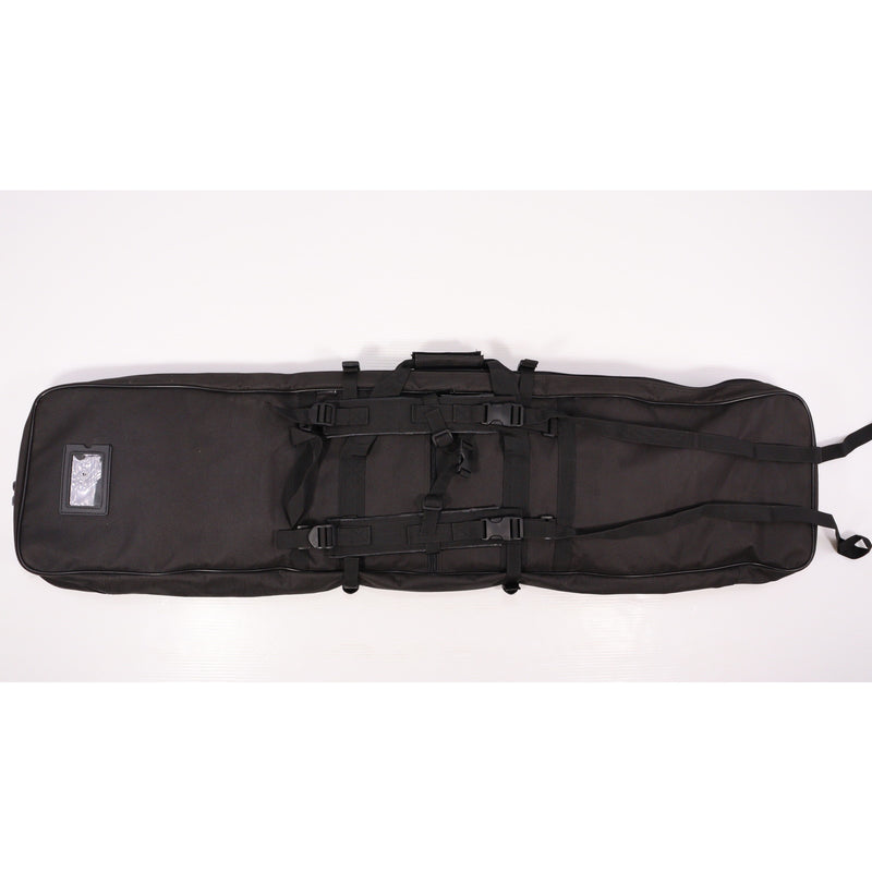 【中古即納】[MIL] Sutekus 3丁収納可能 セパレーター付き ダブルガンケース BK(ブラック/黒)(115×30cm/62×28cm)(20150223)