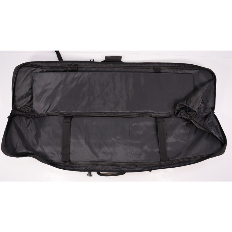 【中古即納】[MIL] Sutekus 3丁収納可能 セパレーター付き ダブルガンケース BK(ブラック/黒)(115×30cm/62×28cm)(20150223)