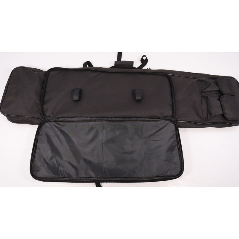 【中古即納】[MIL] Sutekus 3丁収納可能 セパレーター付き ダブルガンケース BK(ブラック/黒)(115×30cm/62×28cm)(20150223)