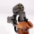 【中古即納】[MIL] マルシン工業 ガスリボルバー マテバリボルバー 6mmBB・Xカートリッジ仕様 5インチ ブラックラバー塗装プラグリップ仕様 ブラック HW(ヘビーウェイト) (カスタム品) (18歳以上専用)(20190614)