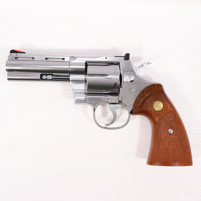 【中古即納】[MIL] タナカワークス ガスリボルバー コルトパイソン.357マグナム 4インチ ステンレスモデル ABS (18歳以上専用)(20150223)