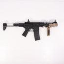 【中古即納】[MIL] DMT 電動ライフル AR-15 ブラウンドワーフ 9インチ Mod.C(DMT-005B) (カスタム品) (18歳以上専用)(20201231)