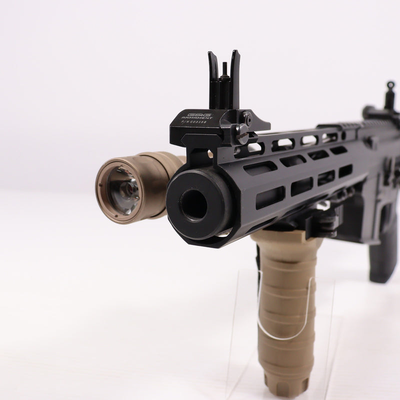 【中古即納】[MIL] DMT 電動ライフル AR-15 ブラウンドワーフ 9インチ Mod.C(DMT-005B) (カスタム品) (18歳以上専用)(20201231)