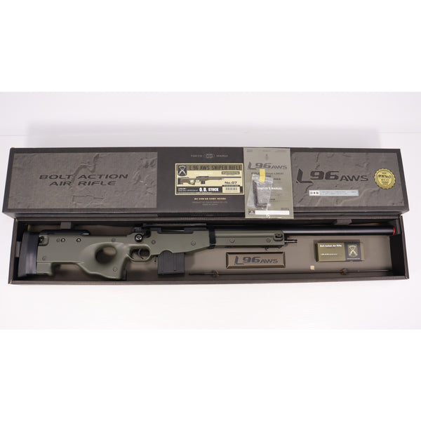 【中古即納】[MIL] 東京マルイ ボルトアクション L96 AWS O.D.ストック (18歳以上専用)(20150223)