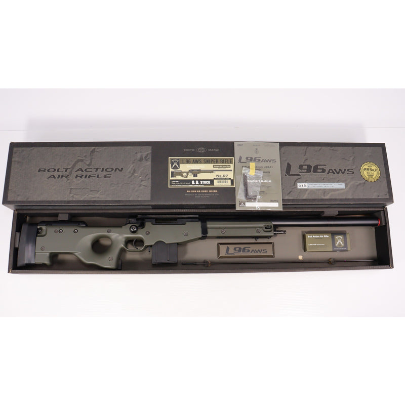 【中古即納】[MIL] 東京マルイ ボルトアクション L96 AWS O.D.ストック (18歳以上専用)(20150223)