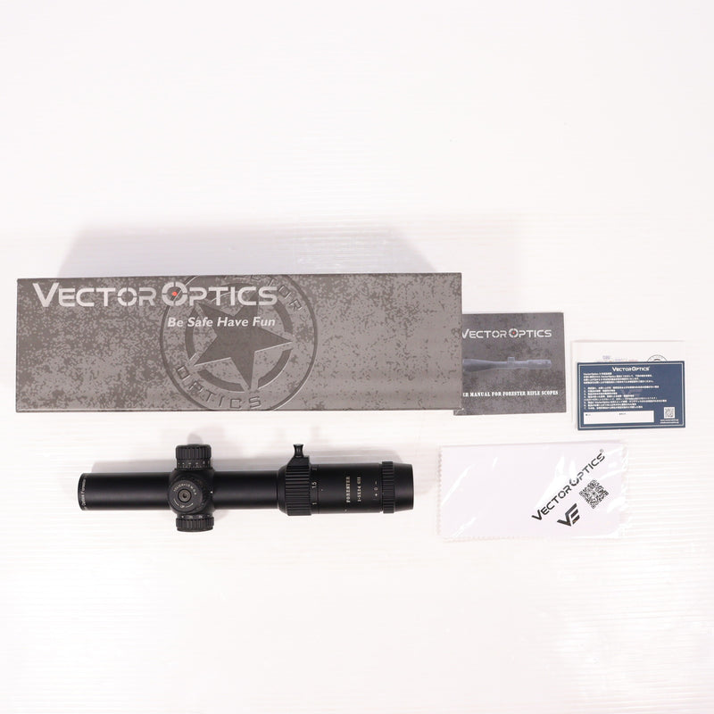 【中古即納】[MIL] VECTOR OPTICS(ベクターオプティクス) ライフルスコープ FORESTOR 1-5×24 GENII(SCOC-03II)(20200425)