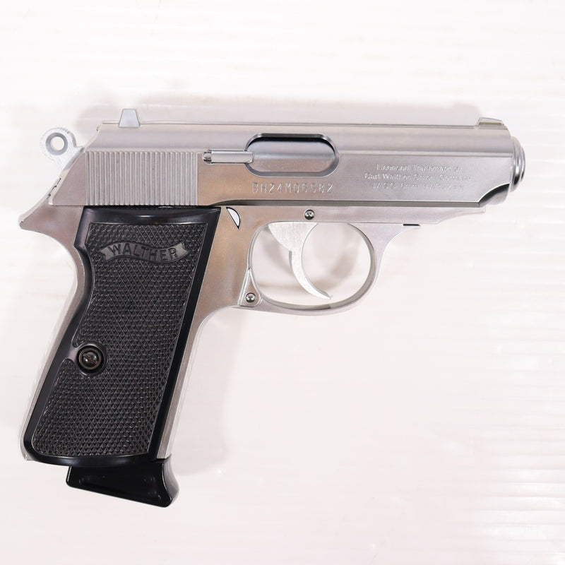 【中古即納】[MIL] マルゼン ガスブローバック ワルサー PPK/S ステンレスS(2023年新価格版) (18歳以上専用)(20230302)