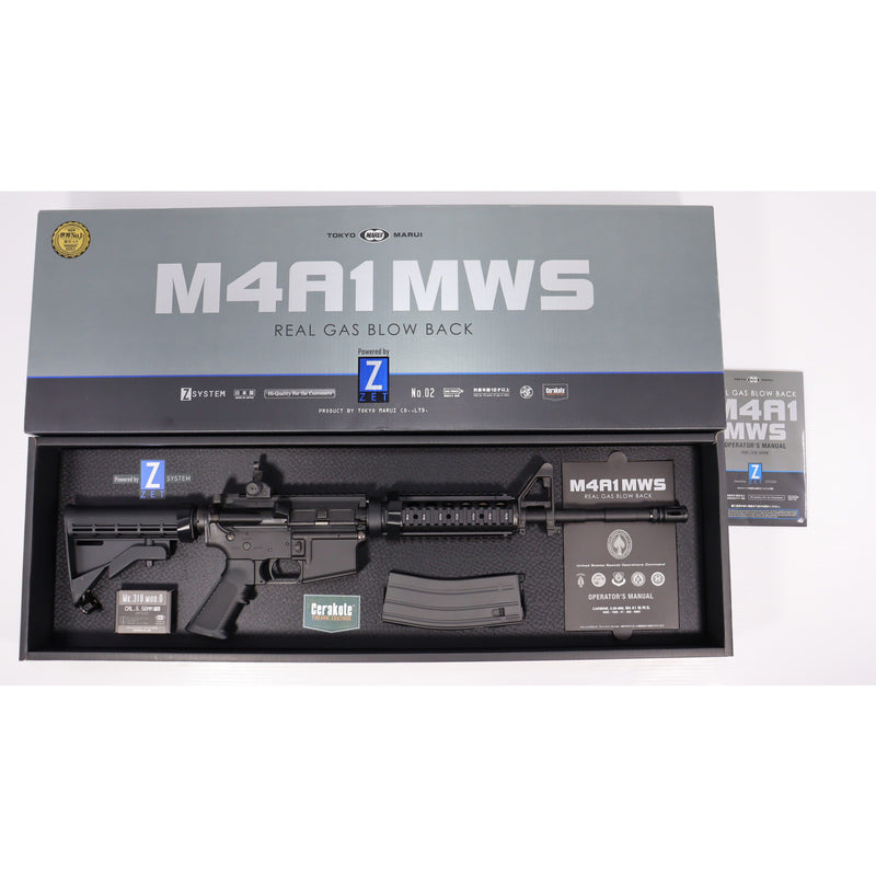 【中古即納】[MIL] 東京マルイ ガスブローバック M4A1 MWS (18歳以上専用)(20151113)