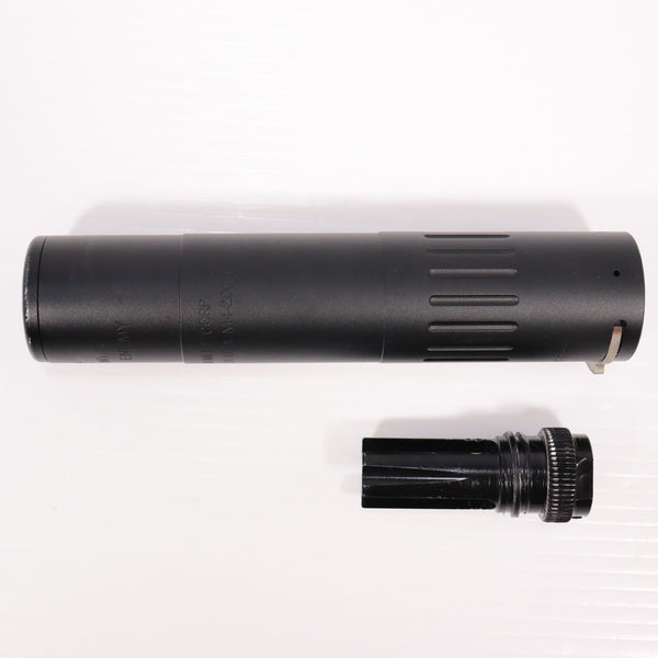 【中古即納】[MIL] ノーブランド AACタイプ M4-2000 ダミーQDサイレンサー + 51T スチールフラッシュハイダー(20150223)