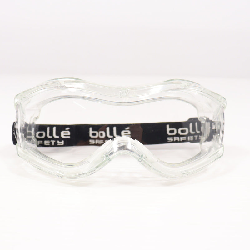 【中古即納】[MIL] bolle SAFETY(ボレーセーフティ) STORM(ストーム) セーフティゴーグル クリアレンズ(1653701JP)(20131115)