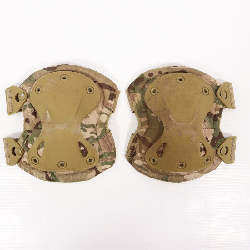 【中古即納】[MIL] ノーブランド XTAKタイプ ニーパッド MC(マルチカム)(20150223)