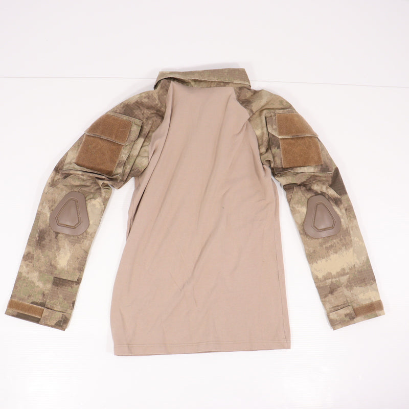 【中古即納】[MIL] ノーブランド コンバットシャツ サイズM A-TACS AU(20150223)