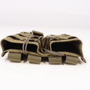 【中古即納】[MIL] SWAT(スワット)インターナショナル M4/M16 オープントップ ダブルマガジンポーチ KH(カーキ)(20150223)