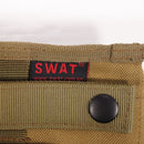 【中古即納】[MIL] SWAT(スワット)インターナショナル M4/M16 オープントップ ダブルマガジンポーチ KH(カーキ)(20150223)