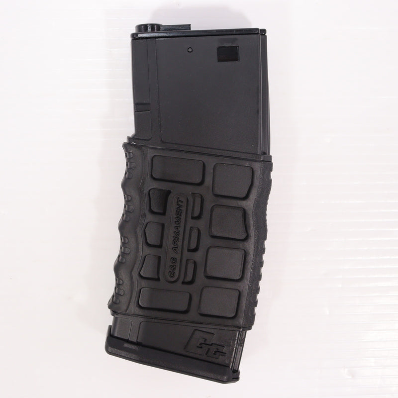 【中古即納】[MIL] G&G ARMAMENT(ジーアンドジーアーマメント) GR16用 GMAG-V1 300連射マガジン BK(ブラック/黒)(G-08-083)(20160831)