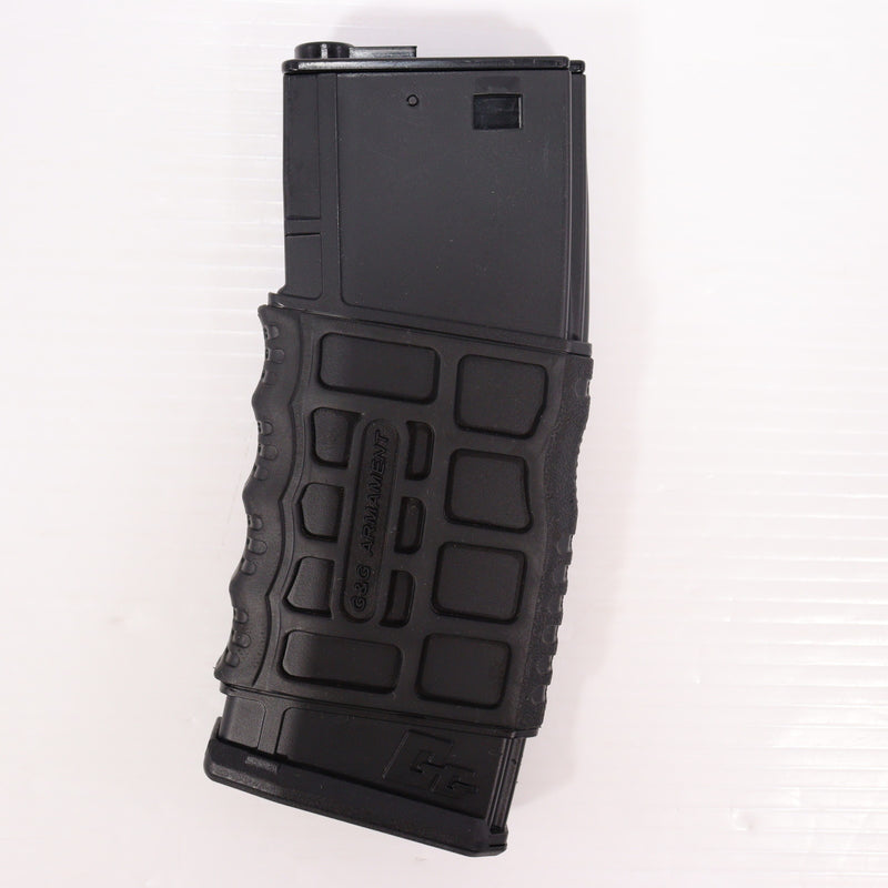 【中古即納】[MIL] G&G ARMAMENT(ジーアンドジーアーマメント) GR16用 GMAG-V1 300連射マガジン BK(ブラック/黒)(G-08-083)(20160831)