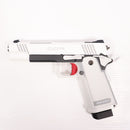 【中古即納】[MIL] 東京マルイ ガスブローバック ハイキャパ ホワイト D.O.R(No.111) (18歳以上専用)(20240524)