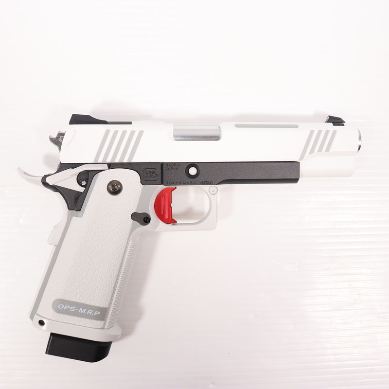 【中古即納】[MIL] 東京マルイ ガスブローバック ハイキャパ ホワイト D.O.R(No.111) (18歳以上専用)(20240524)