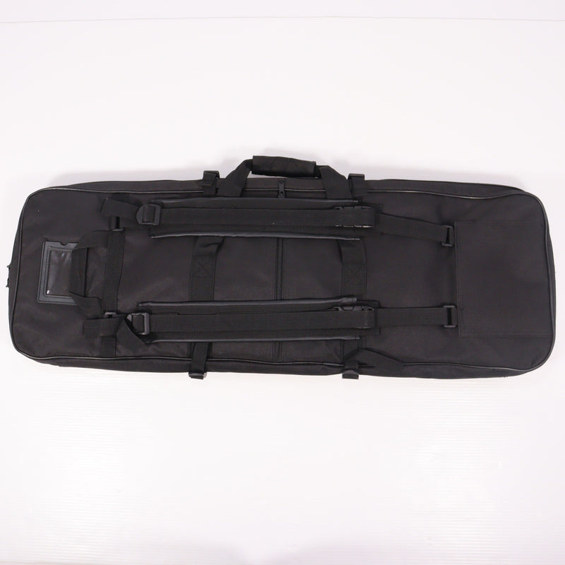 【中古即納】[MIL] ノーブランド ダブルガンケース BK(ブラック/黒)(80×28cm/63×27cm)(20150223)