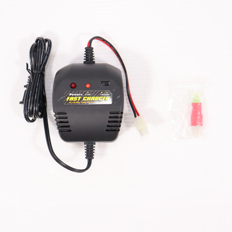 【中古即納】[MIL] Powers(パワーズ) FAST CHARCER 4-8CELL ニッカド・ニッケル水素バッテリー専用充電器(PJ-0031G)(20141031)