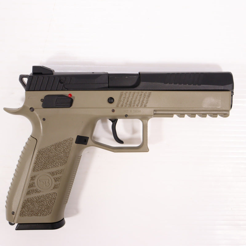 【中古即納】[MIL] Carbon8(カーボネイト) CO2 ガスブローバック CZ P09 TAN(タン)(CB07) (ジャンク品) (18歳以上専用)(20221228)
