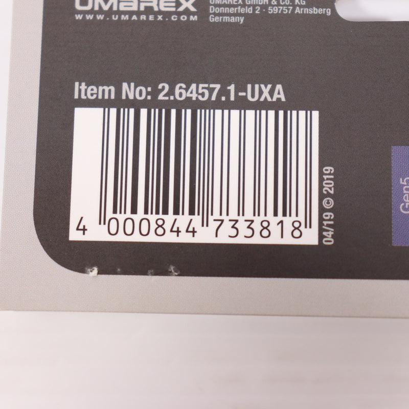 【中古即納】[MIL] UMAREX(ウマレックス)/VFC GlockAirsoft(グロックエアソフト) G17 Gen.5 スペアマガジン 2.6457.1-UXA(UM9J-MAG-G17G5-BK01)(20190905)