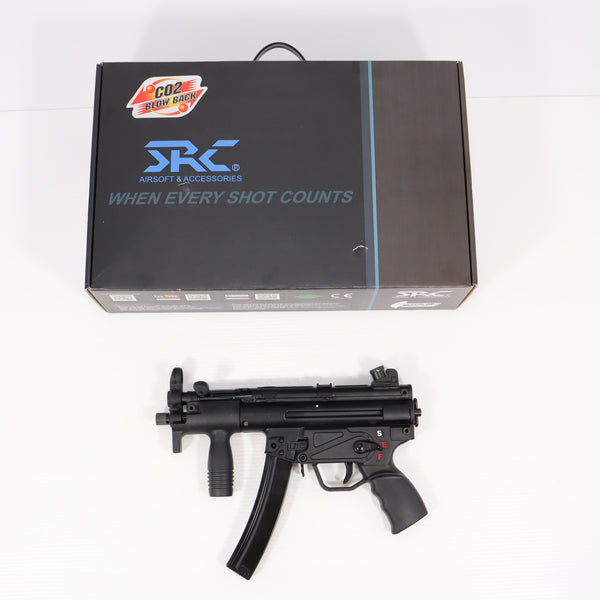 【中古即納】[MIL] SRC CO2ガスサブマシンガン MP5KA4 Jpver.(COB-421-JP) (18歳以上専用)(20150223)