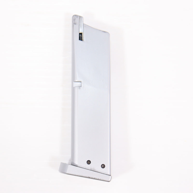 【中古即納】[MIL] WA ウエスタンアームズ ガスブローバック M92FS スーパーバージョン INOX リミテッドステンレスシルバーモデル ABS (18歳以上専用)(19981231)