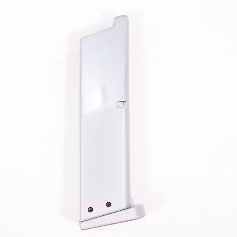 【中古即納】[MIL] WA ウエスタンアームズ ガスブローバック M92FS スーパーバージョン INOX リミテッドステンレスシルバーモデル ABS (18歳以上専用)(19981231)