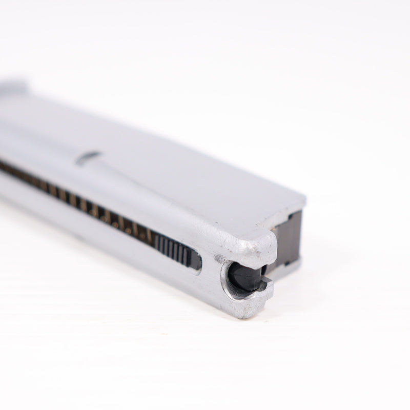 【中古即納】[MIL] WA ウエスタンアームズ ガスブローバック M92FS スーパーバージョン INOX リミテッドステンレスシルバーモデル ABS (18歳以上専用)(19981231)