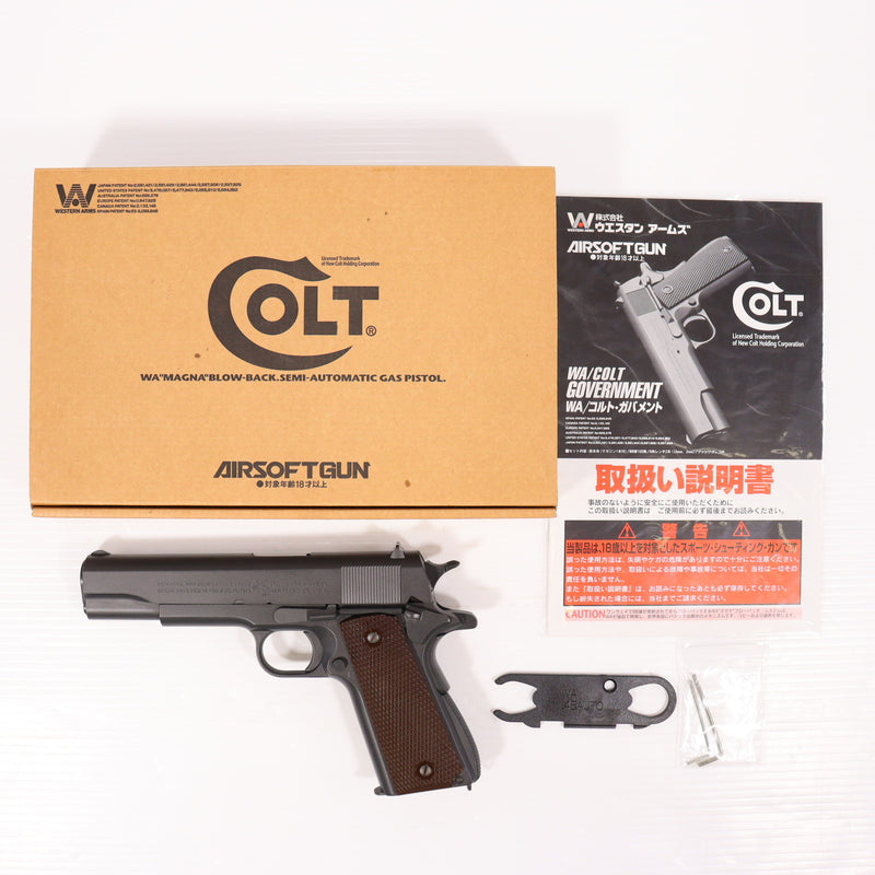 【中古即納】[MIL] WA ウエスタンアームズ ガスブローバック コルトガバメント M1911A1 HW(ヘビーウェイト) (18歳以上専用)(20150223)