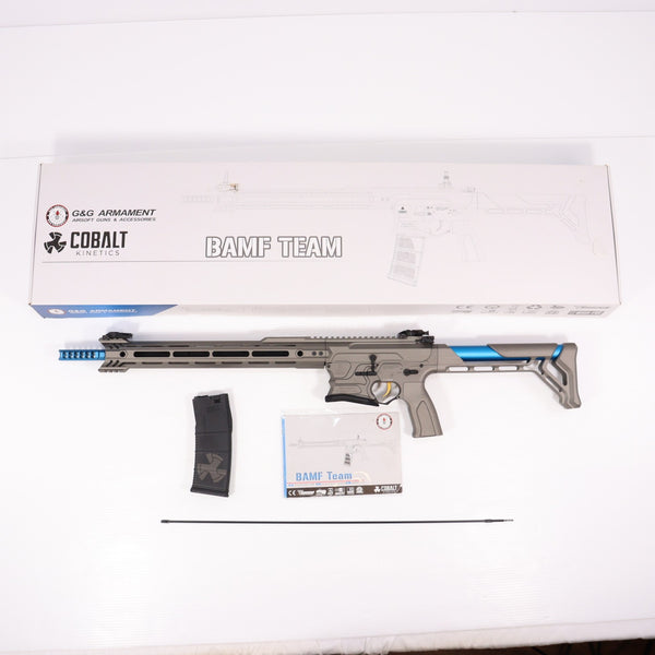 【中古即納】[MIL] G&G ARMAMENT(ジーアンドジーアーマメント) 電動アサルトライフル BAMF Team 【COBALT KINETICS正式ライセンスモデル】(GVG-016-TEM-ANB-NCM) (18歳以上専用)(20150223)