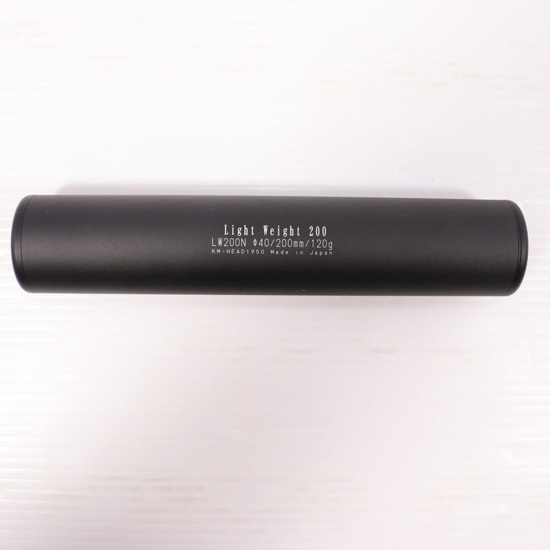 【中古即納】[MIL] KM企画 φ40ライトウェイトサイレンサー 200mm(LW200N)(20150223)