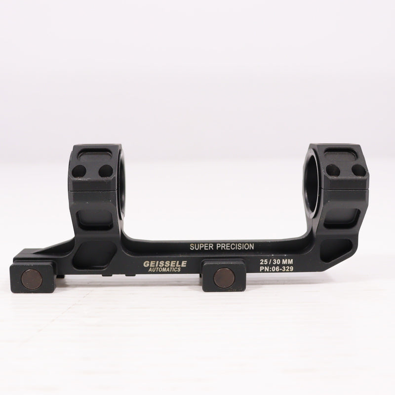 【中古即納】[MIL] ノーブランド GEISSELEタイプ SUPER PRECISION 25mm/30mm径用 スコープマウント ローライズ BK(ブラック/黒)(20150223)