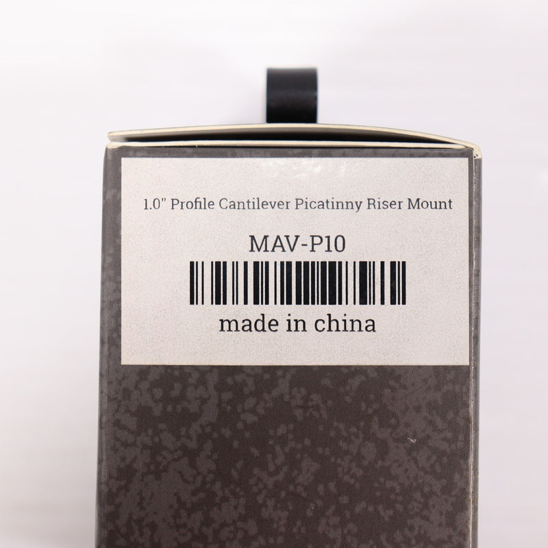 【中古即納】[MIL] VECTOR OPTICS(ベクターオプティクス) 1.0インチプロファイル カンチレバー ピカティニーライザーマウント(MAV-P10)(20150223)