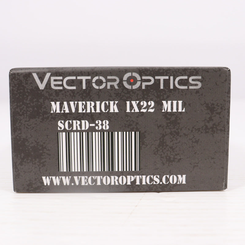 【中古即納】[MIL] VECTOR OPTICS(ベクターオプティクス) Maverick(マーベリック) 1×22 MIL ドットサイト(SCRD-38)(20150223)