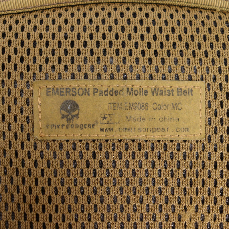 【中古即納】[MIL] EmersonGear(エマーソンギア) MOLLEウエストベルト MC(マルチカム)(EM9086MC)(20150223)
