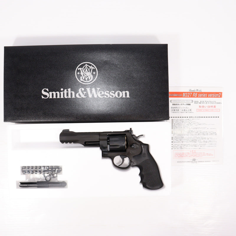 【中古即納】[MIL] タナカワークス ガスリボルバー S&W(スミスアンドウェッソン) M327 パフォーマンスセンター M&P R8 5インチ Ver.2 HW(ヘビーウェイト) (18歳以上専用)(20240420)