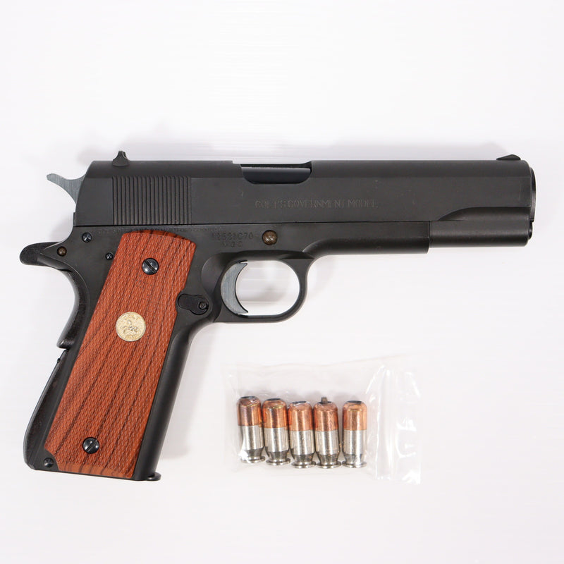 【中古即納】[MIL] MGC 発火モデルガン コルトガバメント マークIV シリーズ'70 HW(ヘビーウェイト) (18歳以上専用)(20150223)