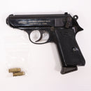 【中古即納】[MIL] マルシン工業 発火モデルガン ワルサー PPK/S ABS (18歳以上専用)(20150223)